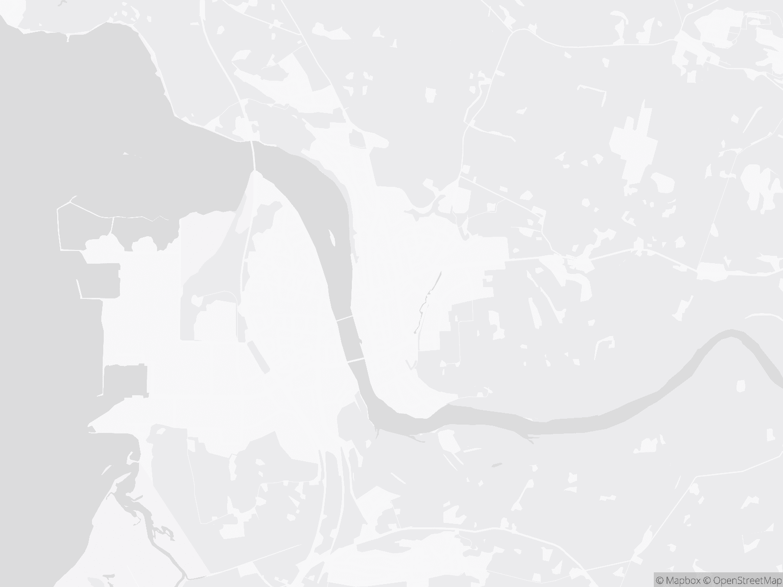 Kart over Verdalsøra